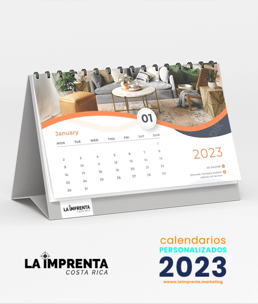Imprimimos Calendario de escritorio personalizado 2023