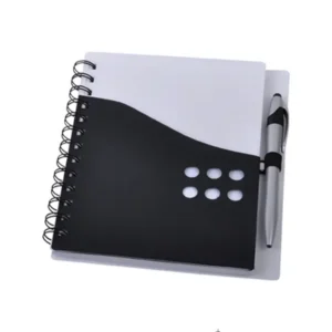 Libreta plástica de resortes Personalizada